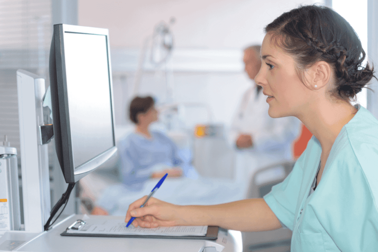 allied health professional at work
