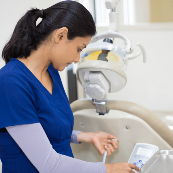 Springboard to nursing female healthcare working training to be a nurse